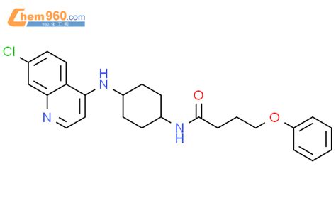 589491 93 0 Butanamide N Cis 4 7 Chloro 4 Quinolinyl Amino