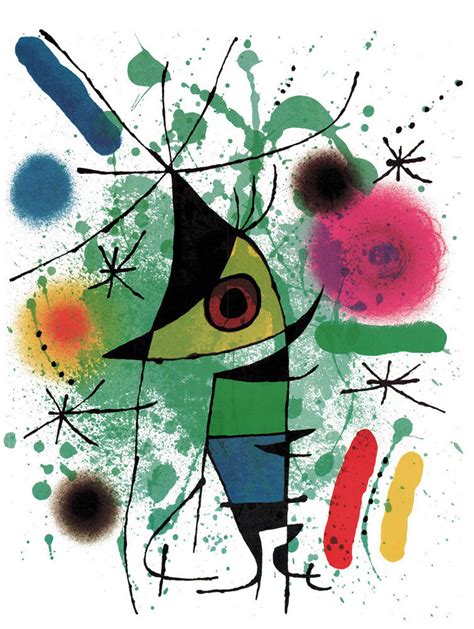 The Singing Fish Art Print by Joan Miró | King & McGaw