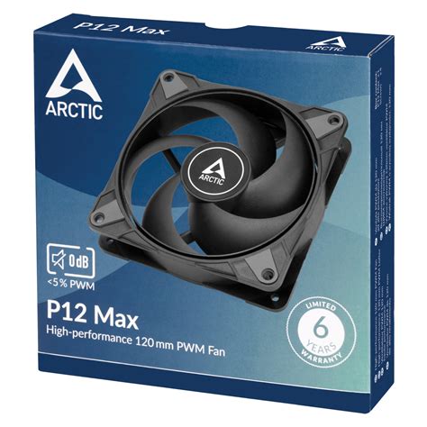 P12 Max 120 Mm High Speed PWM Fan ACFAN00280A ARCTIC