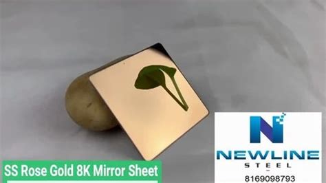 Nl Ss Gold Sheet Thickness Mm At Rs Kg In Mumbai Id