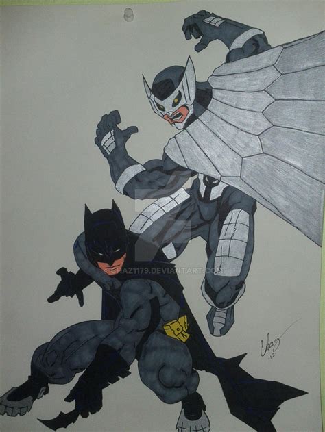 Batman Vs. Owlman by chaz1179 on DeviantArt