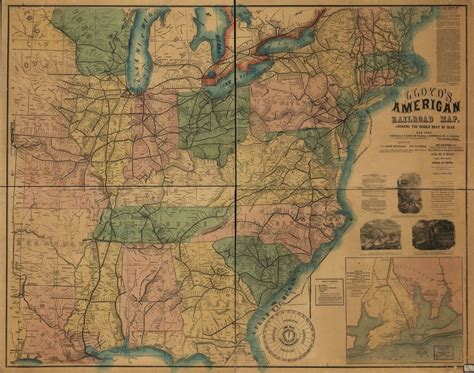 Lloyds American Railroad Map Showing The Whole Seat Of The War Picryl Public Domain Media