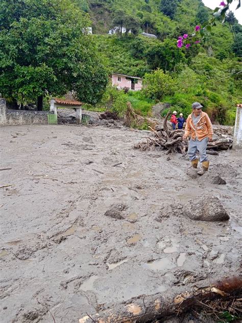 En fotos Lluvias afectaron a la población de Cacute en Mérida Radio