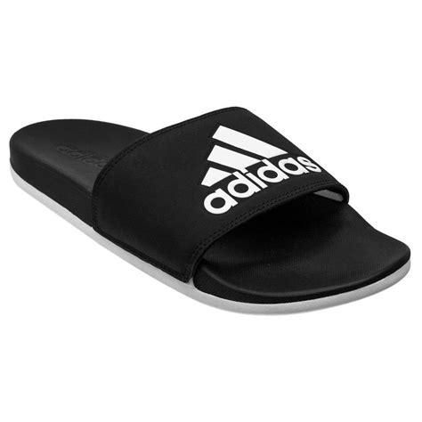 adidas adilette Cloudfoam Plus Logo - Black