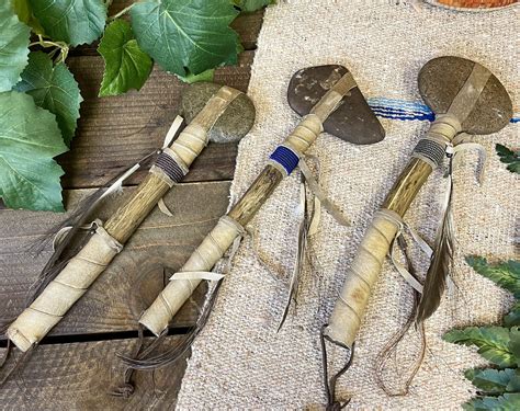 Assorted Rustic Navajo Stone Tomahawk 12" (34bc160) - Mission Del Rey ...