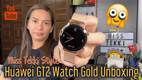 Venta Huawei Watch Gt 2 Elegant 42mm Gold En Stock