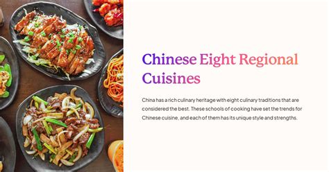 Chinese Eight Regional Cuisines