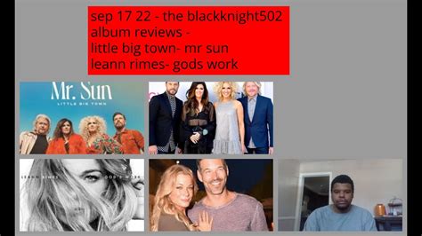 Sep 17 22 The Blackknight502 Album Reviews Leann Rimes Gods Work