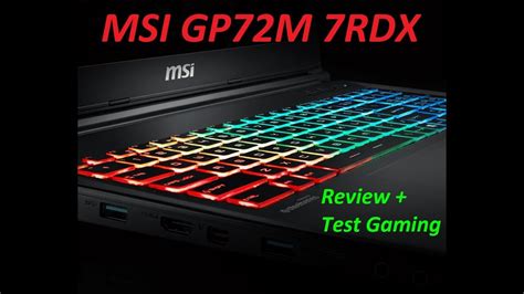 Msi Gp M Rdx Review Test Gaming Pubg Siabyte Youtube