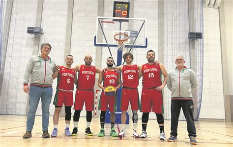 Portugal é campeão europeu de basquetebol 3x3 Trevim