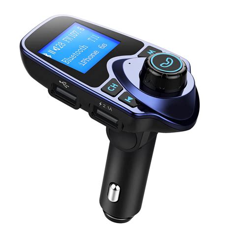 Victsing Bluetooth Fm Transmitter Wireless In Car Fm Transmitter Radio Adapter Car Kit With Usb