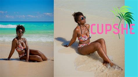 CUPSHE Bikini Try On Haul In Cancun Mexico YouTube