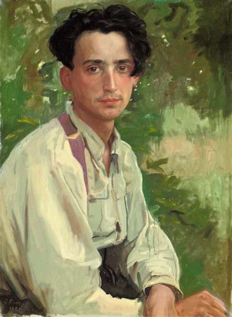 Konstantin Somov Art Portrait Painting Artist