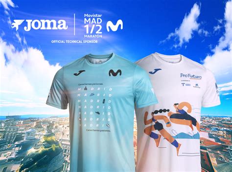 Camisetas Oficiales Movistar Madrid Medio Maratón 2024