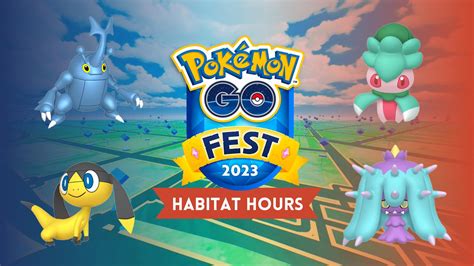 Pokemon Go Fest Habitat Hour Schedule Incense Spawns Dexerto