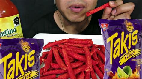 ASMR COMIENDO TAKIS FUEGO MAS PICANTES HABLANDO YouTube