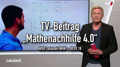 TV Beitrag Mathenachhilfe 4 0 Feat Mathe By Daniel Jung YouTube