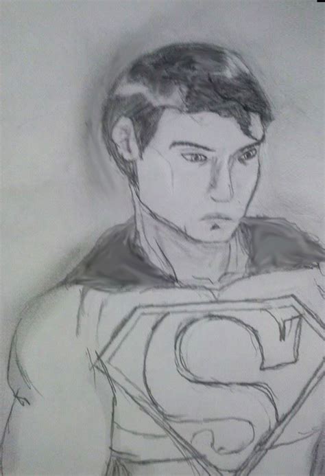 Superman Doodle By Dano1290 On Deviantart