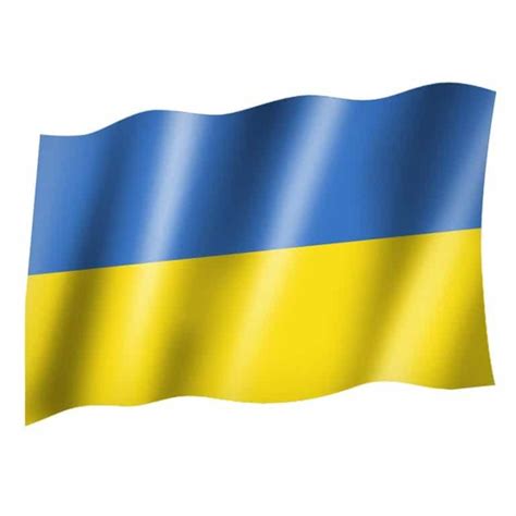 Ukraine Fahne 90 X 150 Cm Ridia Fahnen Vereinsbedarf