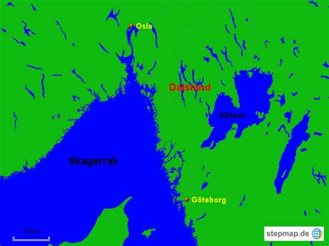 karta dalsland bohuslän Småland sverige landskap - Europa Karta