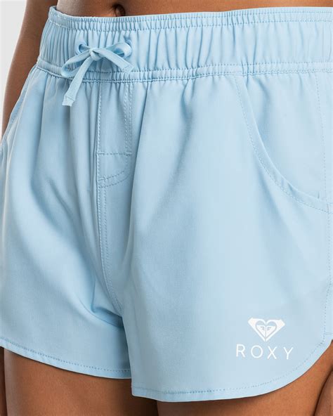 Roxy Womens Roxy Wave 2 Inch Board Shorts Clear Sky Surfstitch