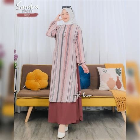 Jual GAMIS DRESS ORI AL FARO DEWASA TERBARU KEKINIAN GAMIS DRESS