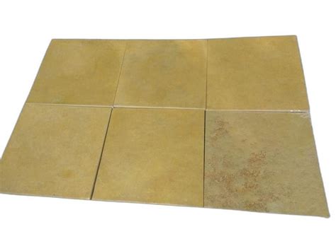 Polished Brown Kota Stone For Flooring Thickness Mm At Rs