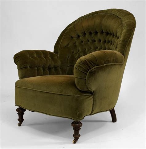 Green Velvet Chair - Foter