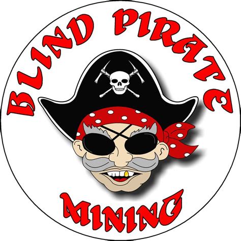 Blind Pirate Mining Logo Design Blinds Design