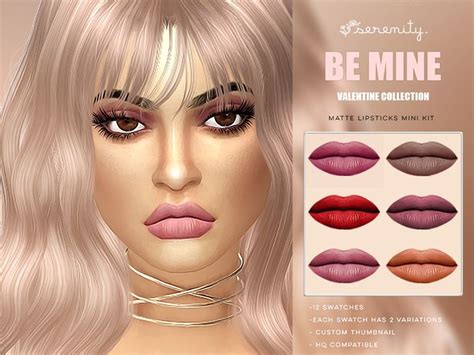 Info At Image Found In TSR Category Sims 4 Female Lipstick The Sims