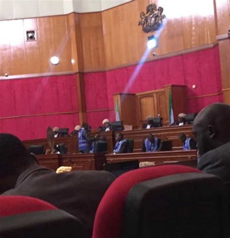 Breaking Presidential Tribunal Lawyers Arrive Judgement To Be