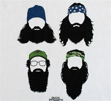 Duck Dynasty beards | Duck dynasty beards, Duck dynasty, Silhouette images