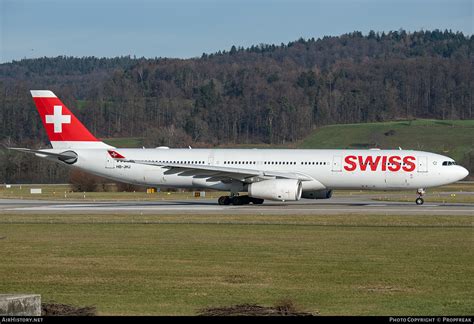 Aircraft Photo Of Hb Jhj Airbus A Swiss International Air