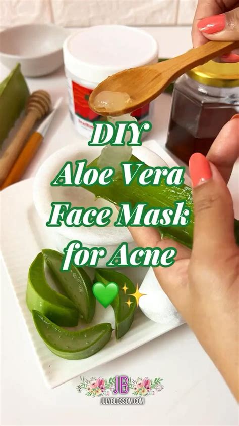 Top 10 Diy Face Masks For Every Skin Type ♡ July Blossom ♡ Video Homemade Skin Care Aloe