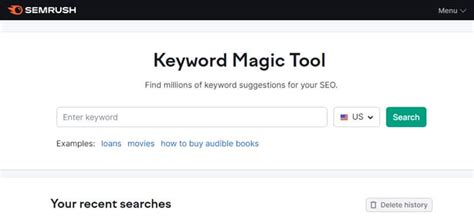 How To Use Semrush For Keyword Research Including Template