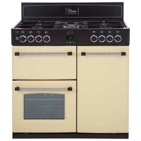 Buy Belling Classic 90dft Dual Fuel Range Cooker Cream John Lewis