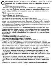 Cd E Db C B A B B F A E Pdf Nclex Style Practice