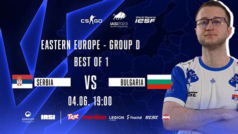 Srbija Vs Bugarska IESF Regionalne CS GO Kvalifikacije Grupa D