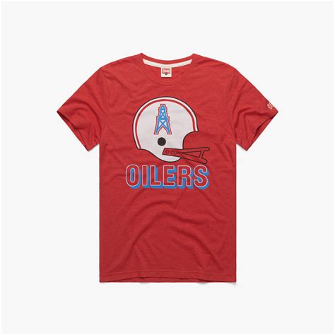 Oilers Football Big Helmet | Retro Oilers T-Shirt – HOMAGE