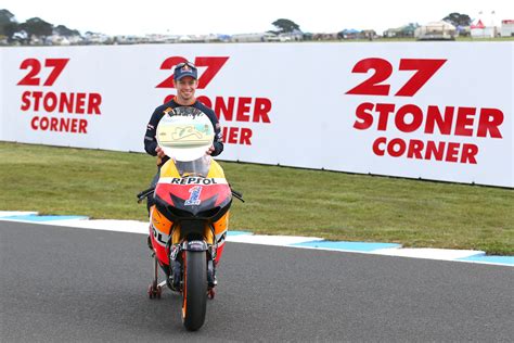 Casey Stoner Homenajeado En Phillip Island Con Una Curva En Su Nombre