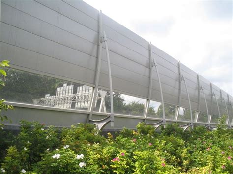 Noise Barrier In The Netherlands