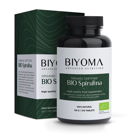 Biyoma Bio Spirulina Tablets N Parfumerija Douglas Lietuva