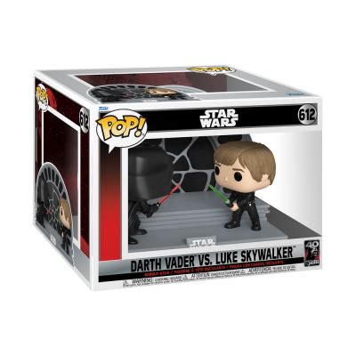 Funko Pop Moment Star Wars Darth Vader Vs Luke Skywalker Loja