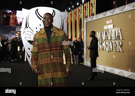 Ozwald Boateng Asiste Al Estreno Europeo De Black Panther Wakanda