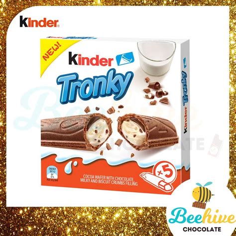 Kinder Tronky Cocoa Wafer With Chocolate 5x18g 90g