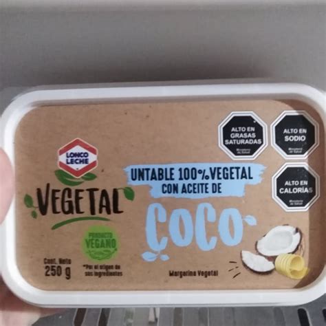 Lonco Leche Margarina Vegetal Con Aceite De Coco Review Abillion