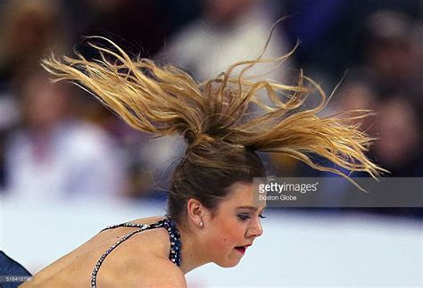 Dutch Figure Skater Niki Wories Hair Flies During A Spin During The Figure Skater World