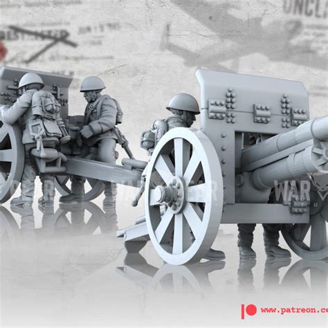 D Printable Wwii Polish Support Weapons By Battlecat Miniatures