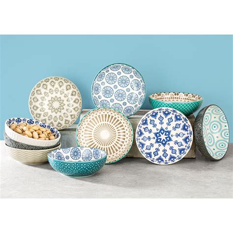 Signature Housewares Stoneware Bowls 10 Piece Set Cost