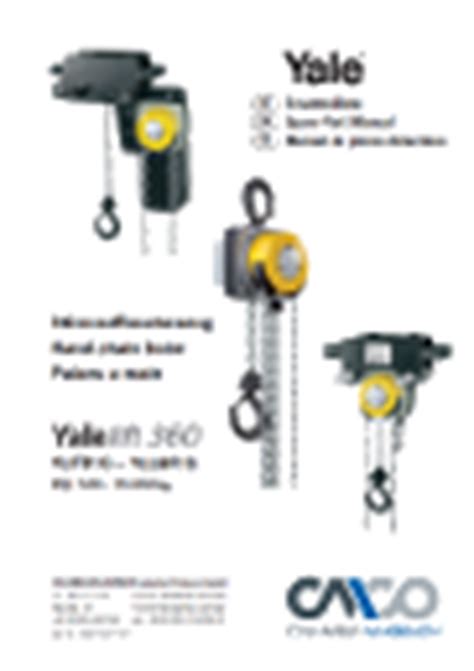 Flaschenzug Modell LH H O Rosinski GmbH